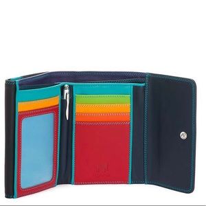 My Walit double flap leather wallet